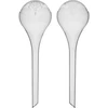 Bevattningskulor för växter, transparenta, 400 ml, 2 st. - 9 