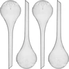 Bevattningskulor, transparenta, 400 ml, 4 st. - 5 