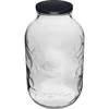Burk 5L med färgglatt lock fi 100 ['Burk för likörer', ' för likörer', ' burk för alkohol', ' burk för syrning', ' burk för punsch', ' burk för lemonad', ' burk 5L', ' burk med lock', ' dekorativ burk', ' dekorationsburk', ' burk för konserver', ' burk', ' glasburk', ' metallock', ' lock fi 100']