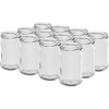 Burk TO 300 ml fi 66 - förpackning 12 st. ['burkar för konserver', ' burkar för konservering', ' burkar för grönsakssallader', ' burkar för kompott', ' burkar för inlagda svampar']