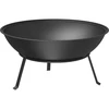 Eldfat för trädgården med grillgaller, Ø55 cm, runt, skålformad - 3 