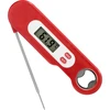 Elektronisk matlagningstermometer med vikbar sond (-50/+300℃), röd - 5 