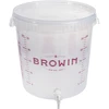 Fermenteringsbehållare 30 L med lock och kran - 11 