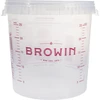 Fermenteringsbehållare 30L med tryck, 2 rör ['fermenteringsbehållare', ' jäsningshink', ' jäsningshink', ' jäsningsbehållare', ' jäsningsbehållare för vin', ' jäsningsbehållare för vin', ' biowin jäsningshink', ' browin jäsningshink']