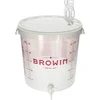 Fermenteringsbehållare 30L med tryck, kran och 3 rör ['fermenteringsbehållare', ' jäsningshink', ' jäsningshink', ' jäsningsbehållare', ' fermenteringsbehållare för vin', ' fermenteringsbehållare för vin', ' biowin jäsningshink', ' browin jäsningshink', ' jäsrör', ' jäsrör', ' rör för vin', ' tyst rör', ' MAXI-rör', ' vintillbehör', ' horisontellt rör', ' rör för jäsning', ' set för vin- och öljäsning', ' syrning', ' behållare på 30 liter', ' fermenteringsbehållare med kran', ' hink med kran']