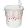 Fermenteringsbehållare 30L med tryck och 3 rör ['fermenteringsbehållare', ' fermenteringshink', ' fermenteringshink', ' fermenteringsbehållare', ' fermenteringsbehållare för vin', ' fermenteringsbehållare för vin', ' biowin fermenteringshink', ' browin fermenteringshink', ' jäsrör', ' jäsrör', ' rör för vin', ' tyst rör', ' MAXI-rör', ' vintillbehör', ' horisontellt rör', ' rör för jäsning', ' set för jäsning av vin och öl', ' syrning', ' behållare för 30 liter']