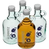 Flaska 0,5 L med skruvlock och 2-färgstryck Slivovitz - 4 st. ['flaska för hemmagjord plommonbrännvin', ' flaska plommonbrännvin', ' flaska', ' glasflaska 500 ml', ' flaska 0', '5 L', ' flaskor med tryck', ' flaska med tryck', ' flaska med kork', ' flaska med tryck och kork', ' flaskor med korkar']