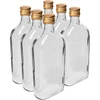 Flaska Fickplunta 500 ml med skruvkork, 6 st. - 2 