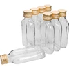 Flaska för likörer fickplunta 100 ml + skruvlock 8 st. ['flaskor', ' fickpluntor', ' likörer', ' flaskor för likörer', ' småflaskor', ' hemlagade drycker', ' hemlagade likörer', ' fickplunta med skruvlock', ' flaska med skruvlock', ' småflaska med skruvlock', ' flaskor med färgglada skruvlock', ' färgglada lock', ' skruvlock']