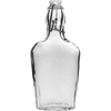 Flaska plunta 250 ml med hermetiskt lock ['flaska för alkohol', ' dekorativa flaskor för alkohol', ' glasflaska för alkohol', ' flaskor för hembränt till bröllop', ' flaska för likör', ' dekorativa flaskor för likörer', ' flaska för vin', ' flaska för vin']