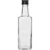 Flaska Receptura 250 ml, svart skruvkapsyl, 1 st. ['flaska 250 ml', ' flaska för likör vinäger och olja', ' flaska för alkohol', ' flaska för spritdrycker', ' 250 ml flaska med skruvkapsyl', ' glasflaska för alkohol', ' flaskor till bröllop', ' flaskor med skruvkapsyl', ' personalisering av flaskor', ' flaska för hemmagjorda drycker', ' elegant flaska', ' flaska med svart skruvkapsyl', ' 0', '25-liters flaska', ' kvartslitersflaska för likör']