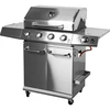 Gasolgrill dragON BBQ201, 18,8 kW, silver - 2 