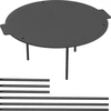 Grillpanna, gjutjärn, ø 44 cm - 9 