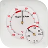 Inomhustermometer bimetall med hygrometer (-20 till +50°C), vit - 7 