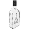 Klasztorna-flaska 500 ml med skruvkapsyl och tryck ”Julgran”, 1 st. - 10 