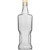 Kredensowa-flaska 500 ml med kork ['dekorativ glasflaska', ' flaska med naturkork', ' flaska för likörer']