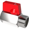 Kulventil för avskiljare - 1/2" - 1 st. ['tillbehör för destillator', ' del av destillationsapparat', ' för avskiljare', ' ventil med handtag', ' del av avskiljare', ' modulär destillator']
