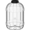 Multifunktionell burk 18L med lock ['burkar för konserver', ' burk', ' burk för gurkor', ' för likörer', ' burk 18 l', ' burk med certifikat', ' okrossbar burk', ' universell burk', ' multifunktionell burk', ' burk för konserver', ' plastburk', ' burk av plast']