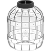 Okrossbar, multifunktionell burk med svart lock, 10L - 13 