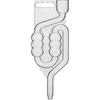Plastjäsrör, 6-kammars ['jäsrör', ' okrossbart jäsrör', ' plastjäsrör', ' stort jäsrör', ' rör för jäsning', ' rör för vin', ' rör för brygder', ' rör för syrning', ' 6-kammars jäsrör browin', ' jäsrör']