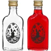 Plunta 200 ml med skruvkork, tryck "Påskägg", 1 st. ['plunta', ' påskflaska', ' flaskor', ' flaska med tryck', ' flaska till högtider', ' flaska till påsk', ' flaska för likörer', ' flaska för egen sprit', ' flaska för alkohol', ' glasflaska med kork', ' 200 ml flaska med skruvkork', ' pluntor', ' 0', '2 L flaska med tryck', ' drycker till högtiderna', ' liten dekorativ flaska']