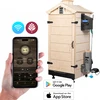 Ramfritt rökskåp dragON PLYWOOD NATURE med Wi-Fi-styrenhet, 200 L - 5 