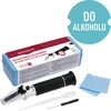Refraktometer för alkohol ['för att mäta alkoholhalt', ' för att kontrollera alkoholkoncentration i brygder', ' refraktometer', ' dryckestillverkning', ' mätning av alkohol i vätskor', ' mätinstrument för alkohol', ' enkel mätning av alkoholkoncentration', ' mätning av alkohol i vätskor utan andra tillsatser', ' alkoholprocent', ' procentuell alkoholhalt']