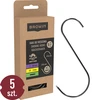 Rökkrokar S – vässade 3 mm x 150 mm, 5 st. ['rökkrok', ' rökkrok för kött', ' rökkrok för charkuterier', ' krok för charkuterier', ' rökkrokar', ' rostfria krokar', ' S-krokar för rökning', ' set med krokar', ' krokar till rökskåp', ' krokar för torkning av charkuterier', ' krokar för ost', ' klassiska krokar', ' krokar med konisk spets']