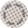 Skruvlock TO 82/6, beige rutmönster, 10 st - 12 