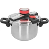 Tryckkokare i rostfritt stål, 6 L ['tryckkokare 6 L', ' tryckgryta', ' matlagning i tryckkokare', ' gryta i rostfritt stål', ' tryckkokare för alla spistyper', ' rätter i tryckkokare', ' hälsosamma måltider', ' perfekt present', ' modern matlagning', ' ett måste i köket', ' professionell matlagning', ' snabb och hälsosam matlagning', ' fördelar med tryckkokare', ' 6-litersgryta']