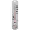 Universell silvertermometer med hygrometer (-30°C till +50°C) 25cm - 4 