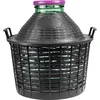 Vinkärl 20 L med bred hals i plastkorg - 5 