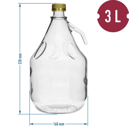 3L Dama vinkaraff med skruvlock - 4