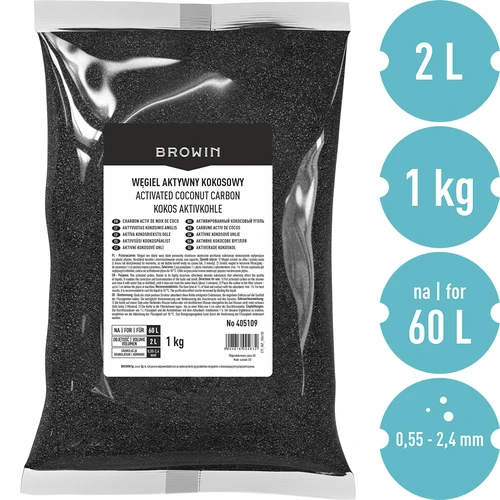 Aktivt kokoskol 1 kg - 3