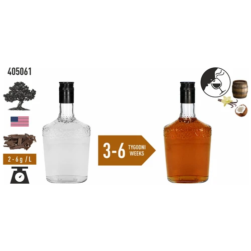 Amerikanska ekflingor kraftigt rostade, 50 g - 6