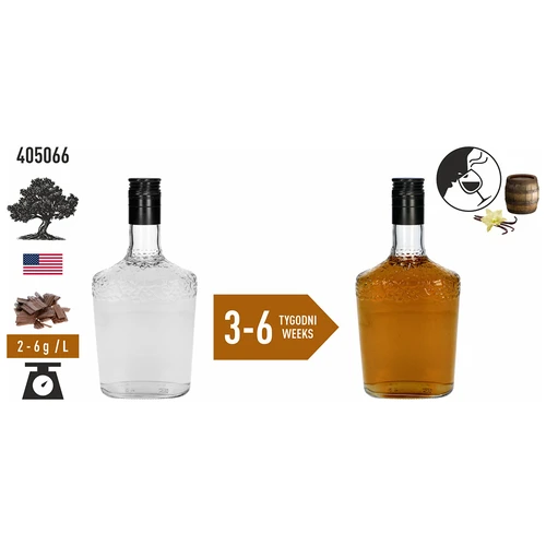 Amerikanska ekflisor, kraftigt rostade, från bourbonfat, 50 g - 6