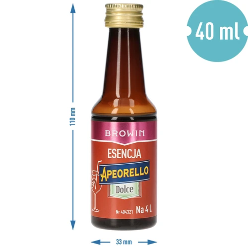 Apeorello Dolce-essens för 4 L, 40 ml - 5