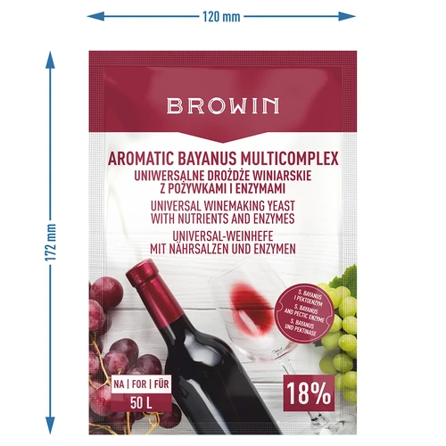 Aromatic Bayanus Multicomplex startpaket för vin, 40 g - 4