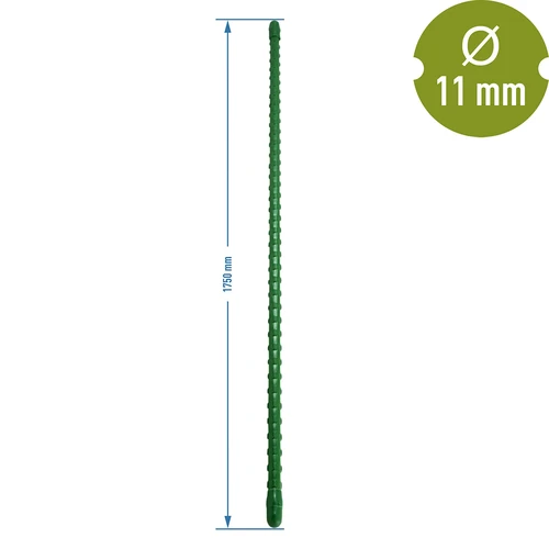 Belagd stålstång PE 1,75 m x 11 mm - 2