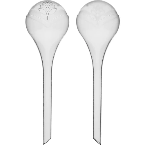 Bevattningskulor för växter, transparenta, 400 ml, 2 st.