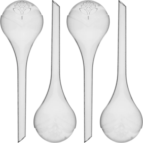 Bevattningskulor, transparenta, 400 ml, 4 st.