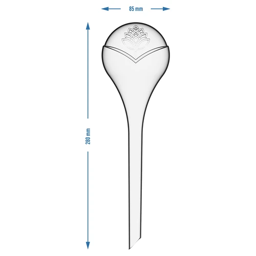 Bevattningskulor, transparenta, 400 ml, 4 st. - 5