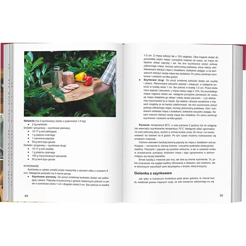 Bok "Skinkkokare – mästare på kulinariska möjligheter, recept" (bok på polska)" - 4