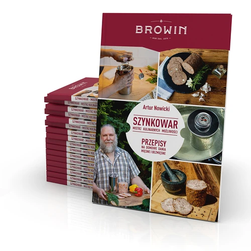 Bok "Skinkkokare – mästare på kulinariska möjligheter, recept" (bok på polska)"