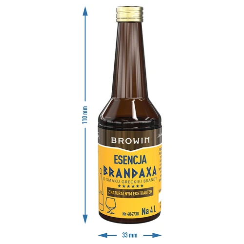 Brandaxa-essens med smak av grekisk brandy, 40 ml - 7