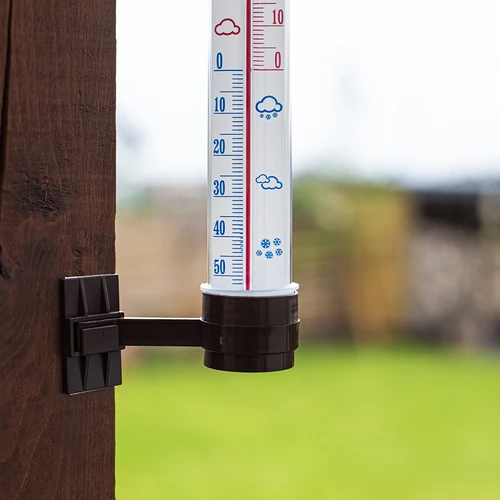 Brun utomhustermometer (-50°C till +50°C) 27cm - 3