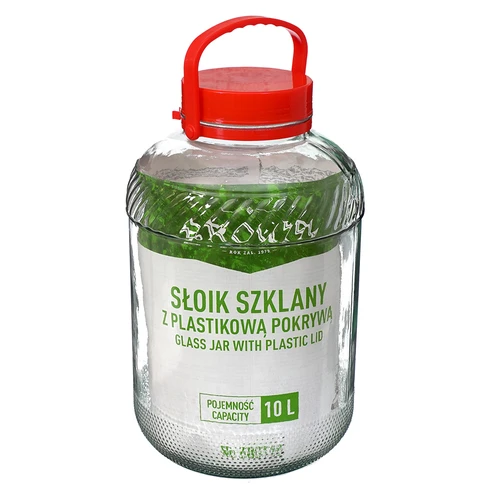 Burk 10 L med plastlock - 4