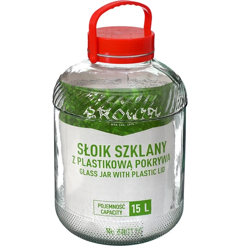 Burk 15 L med plastlock - 2