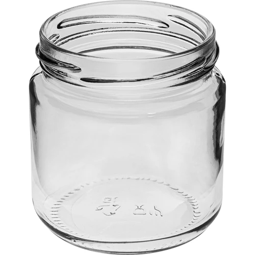 Burk 212ml fi66/4 med svart lock 6 st. - 4