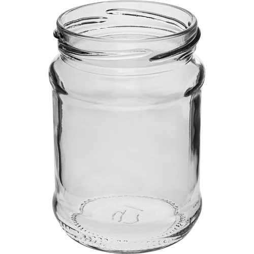 Burk 250 ml fi 66/4 svart lock - 6 st. - 4